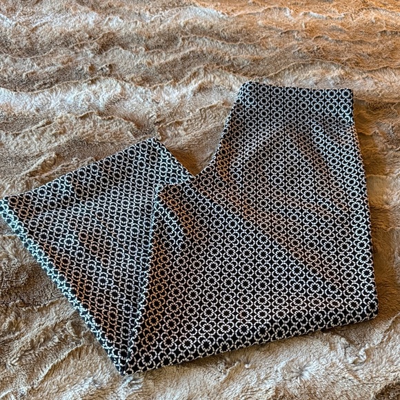 Jules & Leopold Pants - Jules & Leopold Black & White Wide-Leg Pants – S/P